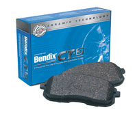 Bendix D1259CT CT3 Premium Ceramic Brake Pads (D1259CT, BFD1259CT)