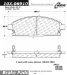 Centric Parts 105.06910 Ceramic Brake Pad (1050691, 10506910, CE10506910)