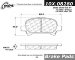 Centric Parts 106.08280 Posi-Quiet Severe Duty Brake Pad (10608280, 1060828, CE10608280)