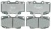 Raybestos PGD799C Professional Grade Disc Brake Pad Set (PGD799C, PG-D799C, R53PGD799C)