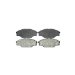 RAYBESTOS PGD434M Front Premium Semi Metallic Pads (PG-D434M, PGD434M, R53PGD434M)