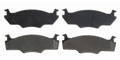 Raybestos SGD963M Service Grade Semi-Metallic Brake Pad Set (SG-D963M, SGD963M, R53SGD963M)