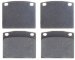 Raybestos SGD117 Service Grade Disc Brake Pad Set (SGD117, SG-D117)
