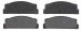 Raybestos PGD71 Professional Grade Disc Brake Pad Set (PG-D71, PGD71)