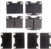 Raybestos PGD631C Professional Grade Disc Brake Pad Set (PG-D631C, PGD631C)