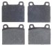 Raybestos SGD45 Service Grade Disc Brake Pad Set (SGD45, SG-D45)