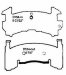 Wagner ZX154 QuickStop Disc Brake Pad Set (ZX154, WAGZX154)