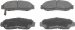 Wagner PD1276 ThermoQuiet Brake Shoes (PD1276, WAGPD1276)