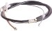Beck Arnley  094-1180  Brake Cable - Rear (941180, 0941180, 094-1180)