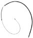 Raybestos BC93244 PG Plus Professional Grade Parking Brake Cable (BC93244)
