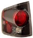 Anzo USA 211034 Chevrolet S10 3D Style Black Tail Light Assembly - (Sold in Pairs) (211034, A1R211034)
