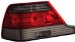Anzo USA 221154 Mercedes-Benz Red/Smoke Tail Light Assembly - (Sold in Pairs) (221154, A1R221154)