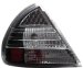 Anzo USA 321167 Mitsubishi Mirage Black LED Tail Light Assembly - (Sold in Pairs) (321167, A1R321167)
