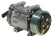 Denso 471-7028 New Compressor with Clutch (471-7028, 4717028, NP4717028)