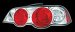 2002-2004 Acura RSX IPCW® Crystal Eyes Tail Lights (Crystal Clear) (CWT109C2, CWT-109C2, I11CWT109C2)