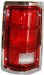 TYC 11-5060-01 Dodge Pickup Driver Side Replacement Tail Light Assembly (11506001)
