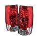 SPYDER Chevy Suburban 1500/2500 07-10 / Chevy Tahoe 07-10 / GMC Yukon/Yukon XL 1500/2500 LED Tail Lights - Red Clear/1 pair (ALT-YD-CSUB07-LED-RC)