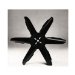 Flex-a-lite 418 Black Nylon 18 3/8" Belt Driven Fan (418, F21418)