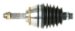 A1 Cardone 66-3167 Remanufactured Constant Velocity Half Shaft Assembly (A1663167, 663167, 66-3167)