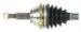 A1 Cardone 66-2008 Remanufactured Constant Velocity Half Shaft Assembly (A1662008, 66-2008, 662008)