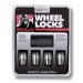 Gorilla Automotive 71661F Ford Wheel Locks With Washers Closed End (12mm x 1.75) (71661F)