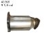 EASTERN CATALYTIC CONVERTER-DIRECT FIT 40268 (EAST40268, 40268)