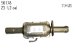 Eastern 50178 Catalytic Converter (Non-CARB Compliant) (50178, EAST50178)