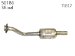 Eastern 50186 Catalytic Converter (Non-CARB Compliant) (50186, EAST50186)