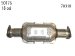Eastern 50176 Catalytic Converter (Non-CARB Compliant) (50176, EAST50176)