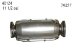 Eastern 40124 Catalytic Converter (Non-CARB Compliant) (40124, EAST40124)