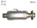 Eastern 50141 Catalytic Converter (Non-CARB Compliant) (50141, EAST50141)
