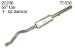 Eastern 20286 Catalytic Converter (Non-CARB Compliant) (EAST20286, 20286)