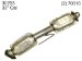 Eastern 30293 Catalytic Converter (Non-CARB Compliant) (30293, EAST30293)