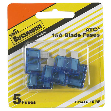Bussmann Fuse Pack - BP/ATC-15-RP (BPATC-15-RP, BP-ATC-15-RP)