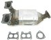 Walker Exhaust 16095 Ultra Import Manifold Converter - Non-CARB Compliant (WK16095, 16095)
