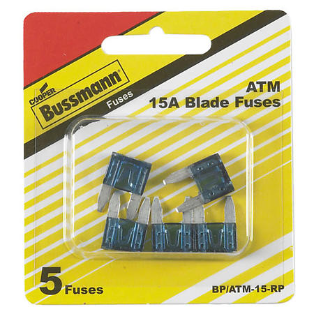Bussmann Fuse Pack - BP/ATM-15-RP (BP-ATM-15-RP, BPATM-15-RP)
