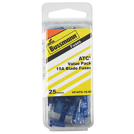 Bussmann Fuse Value Pack - VP-ATC-15-RP (VP-ATC-15-RP)