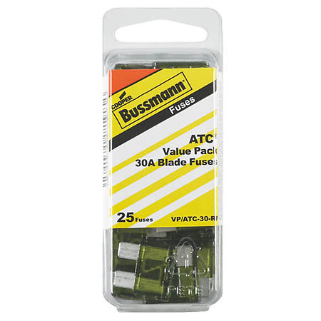 Bussmann Fuse Value Pack - VP-ATC-30-RP (VP-ATC-30-RP)