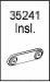 Walker Exhaust 35241 Hardware-Insulator (35241, WK35241)