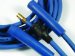 ACCEL 4040B SuperStock 8mm 4000 Series Blue Graphite Spark Plug Wire Set (A354040B, 4040B)