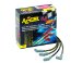 ACCEL 7137 8.8mm 300 + Race Wire Custom Fit Set - Black (A357137, 7137)