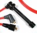 ACCEL 7940R 300 Plus ThunderSport Red Ferro-Spiral Spark Plug Wire Set (7940R, A357940R)