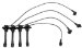Bosch 09822 Premium Spark Plug Wire Set (09822, 09 822, BS09822)