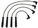 Bosch 09323 Premium Spark Plug Wire Set (09 323, 09323, 9323, BS09323)