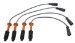 Bosch 09388 Premium Spark Plug Wire Set (09 388, 9388, 09388, BS09388)