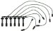 Bosch 09259 Premium Spark Plug Wire Set (09259, 09 259, BS09259)