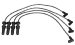 Bosch 09424 Premium Spark Plug Wire Set (09 424, 9424, 09424, BS09424)