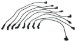 Bosch 09495 Premium Spark Plug Wire Set (09495, BS09495)