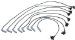 Bosch 09781 Premium Spark Plug Wire Set (09781, 09 781, BS09781)
