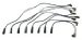Bosch 09752 Premium Spark Plug Wire Set (9752, 09752, BS09752)